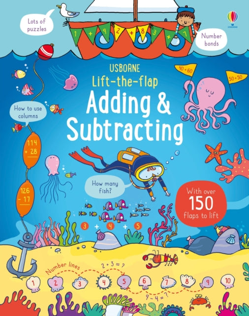 Lift the Flap Adding and Subtracting-9781474936613