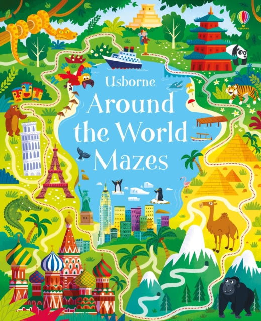 Around the World Mazes-9781474937511