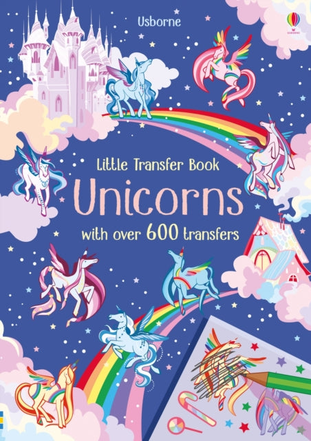 Transfer Activity Book Unicorns-9781474950930