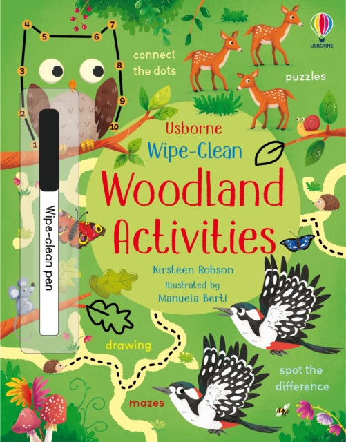 Wipe-Clean Woodland Activities-9781474968591