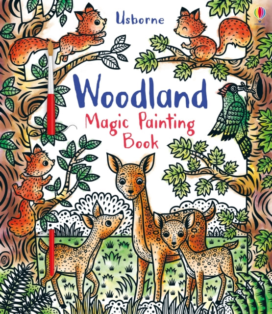 Woodland Magic Painting Book-9781474970815