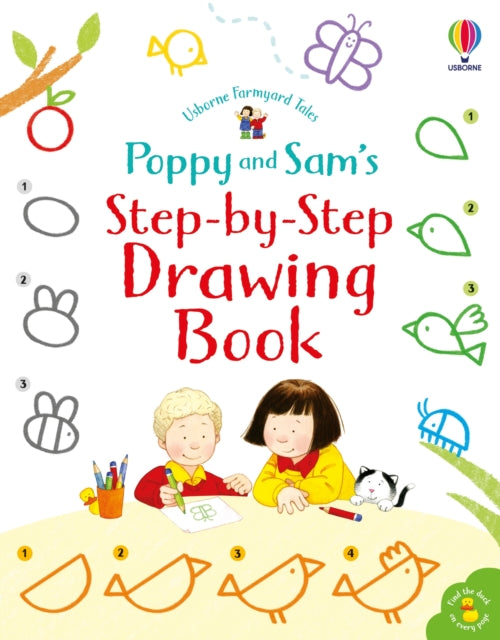 Poppy and Sam's Step-by-Step Drawing Book-9781474981156