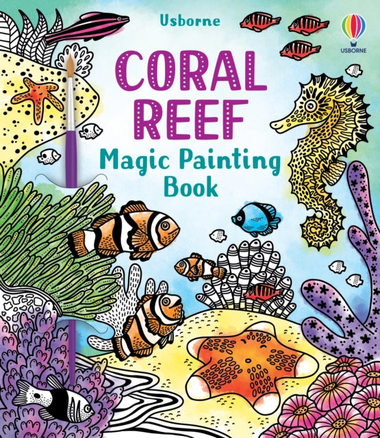 Coral Reef Magic Painting Book-9781474994743