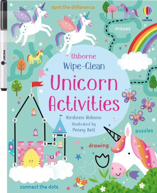 Wipe-Clean Unicorn Activities-9781474995641