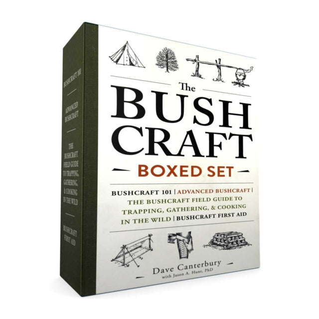 The Bushcraft Boxed Set : Bushcraft 101; Advanced Bushcraft; The Bushcraft Field Guide to Trapping, Gathering, & Cooking in the Wild; Bushcraft First Aid-9781507206690