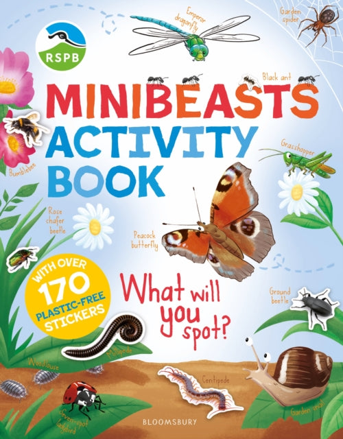 RSPB Minibeasts Activity Book-9781526671288