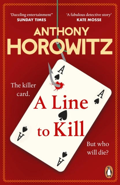 A Line to Kill by Anthony Horowitz at South Milton Beach with the Harbour Bookshop