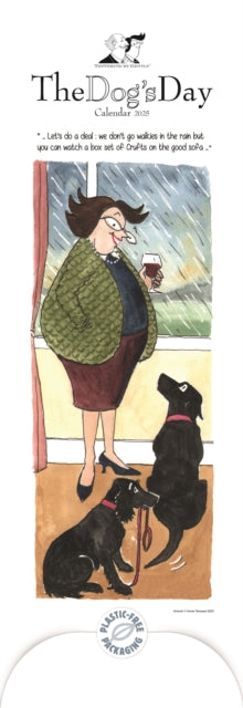 Tottering By Gently, Dog's Day Slim Calendar 2025-9781529843279