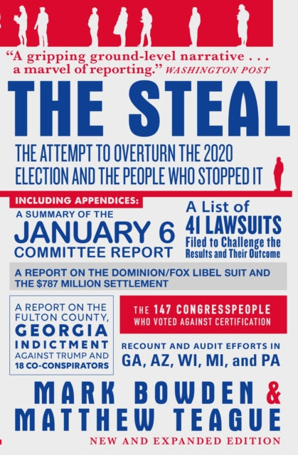 The Steal : The Attempt to Overturn the 2020 US Election and the People Who Stopped It-9781611854275