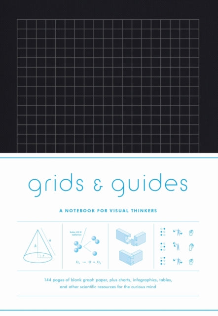 Grids &amp; Guides (Black) : A Notebook for Visual Thinkers-9781616892326