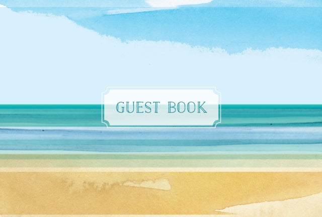 Guest Book Coastal Edition : Featuring Beautiful Coastal Illustrations-9781631065910