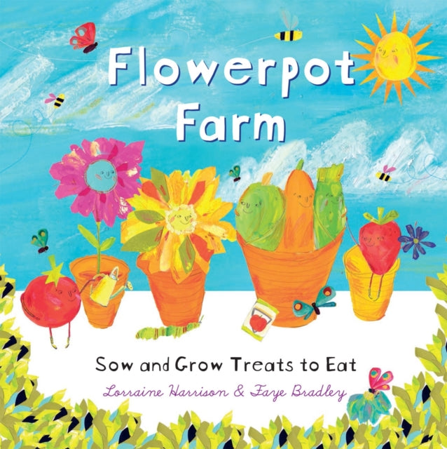 Flowerpot Farm : A First Gardening Activity Book-9781782400813