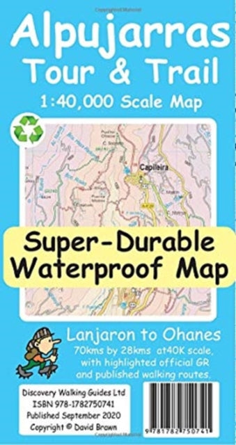 Alpujarras Tour and Trail Map-9781782750741