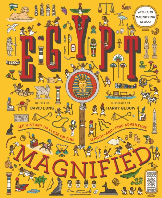 Egypt Magnified : With a 3x Magnifying Glass-9781786030962