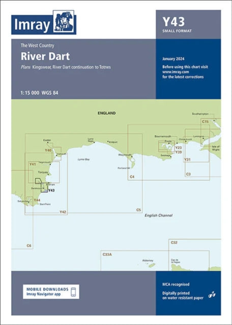 Y43 River Dart (Small Format) : The West Country-9781786794727