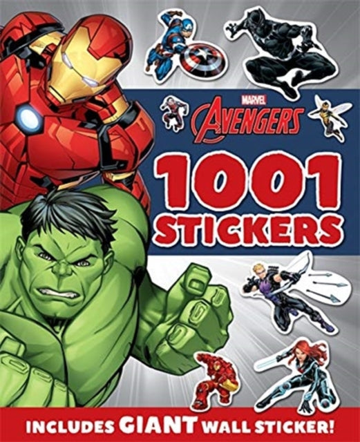 Marvel Avengers (F): 1001 Stickers-9781789058437