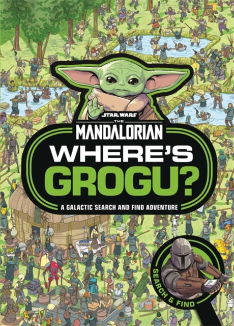 Where's Grogu? : A Star Wars: The Mandalorian Search and Find Activity Book-9781800786172