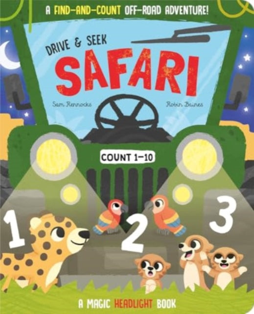 Drive & Seek Safari - A Magic Find & Count Adventure-9781801058391
