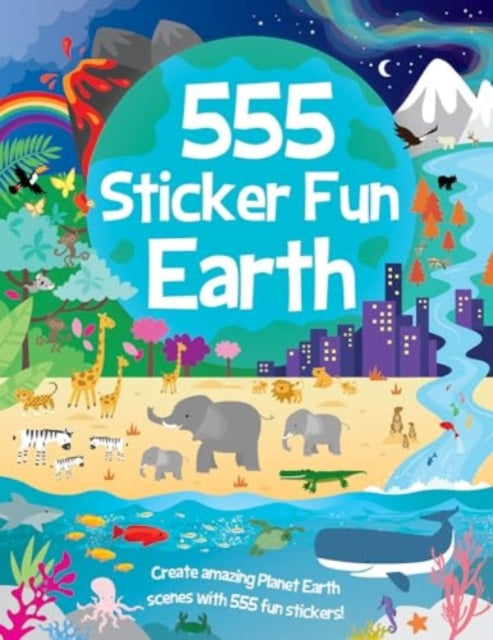 555 Sticker Fun - Earth Activity Book-9781801059282
