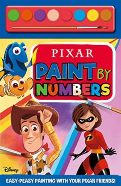 Pixar: Paint By Numbers-9781801081771