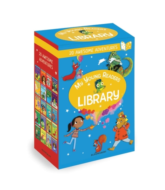 My Young Readers Library : 20 awesome reading books at turquoise, purple, gold, white and lime levels, perfect for children aged 5-7 who are building their reading confidence-9781801992718