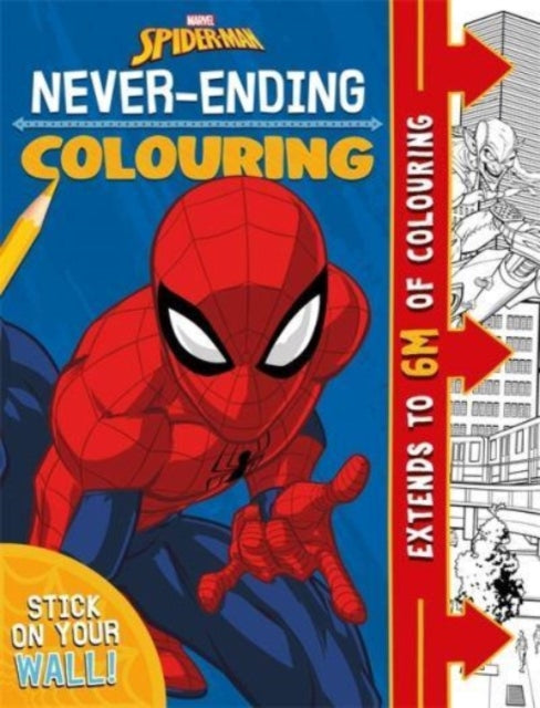 Marvel Spider-Man: Never-Ending Colouring-9781803686165