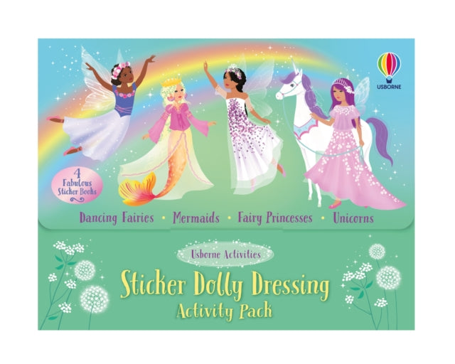 Sticker Dolly Dressing Activity Pack  (Unicorns, Mermaids, Dancing Fairies & Fairy Princesses)-9781803708041