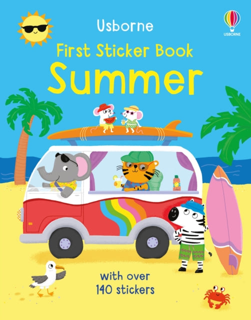 First Sticker Book Summer-9781805075486