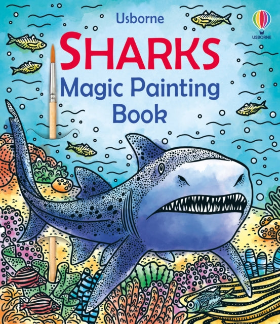 Sharks Magic Painting Book-9781805079385