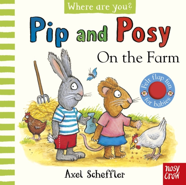 Pip and Posy, Where are you? On the Farm (A Felt Flaps Book)-9781805133872