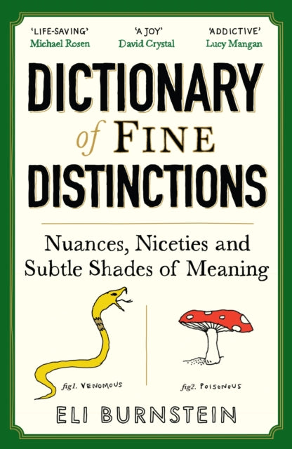 Dictionary of Fine Distinctions : Nuances, Niceties and Subtle Shades of Meaning-9781805227229