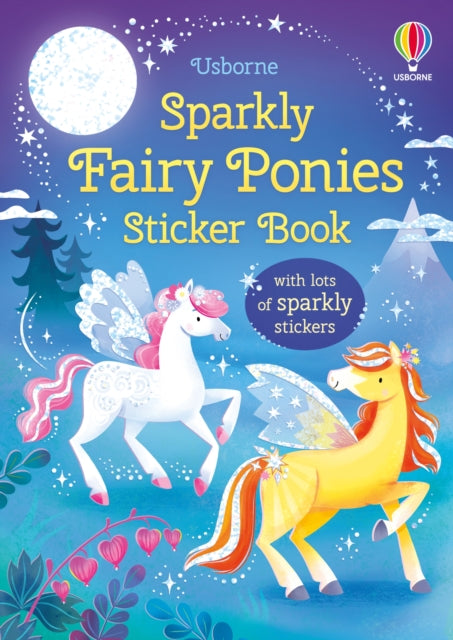 Sparkly Fairy Ponies Sticker Book-9781835409572