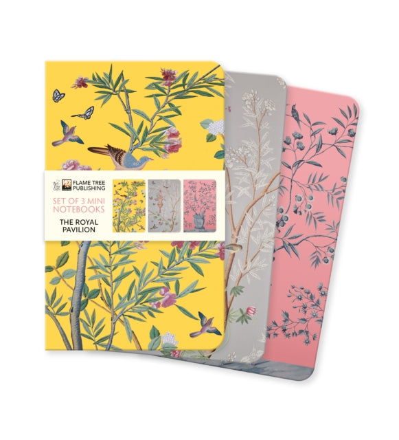 Royal Pavilion, Brighton Set of 3 Mini Notebooks-9781835625644