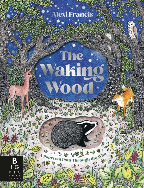 The Waking Wood : A beautifully illustrated modern fable with papercut pages-9781835870136