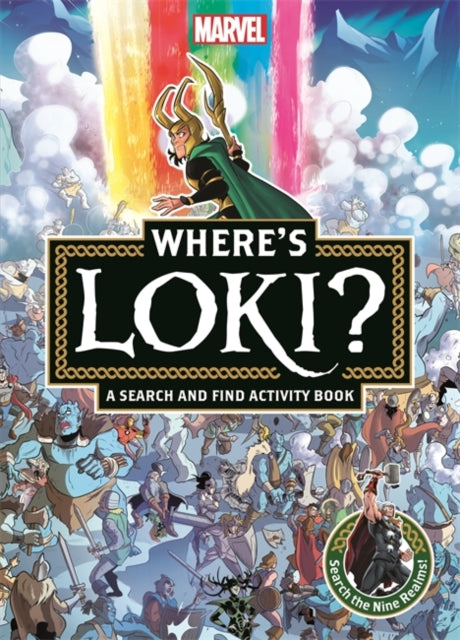 Where's Loki? : A Marvel search and find activity book-9781835870433