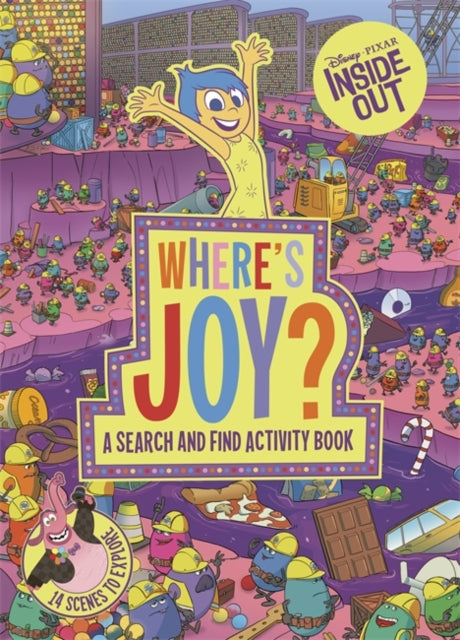 Where's Joy? : A Disney Pixar Inside Out Search and Find-9781835872338