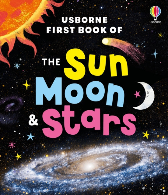 Usborne First Book of the Sun, Moon and Stars-9781836040385