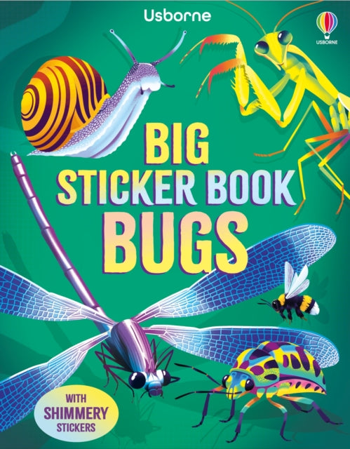 Big Sticker Book Bugs-9781836040699