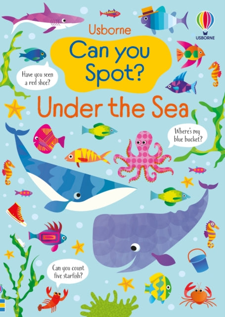 Can You Spot? Under the Sea-9781836041238