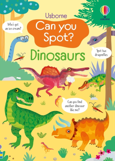 Can You Spot? Dinosaurs-9781836041245