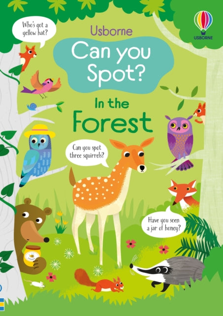 Can you Spot? In the Forest-9781836041313