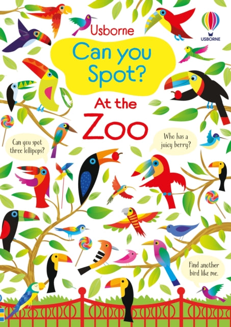 Can you Spot? At the Zoo-9781836041337