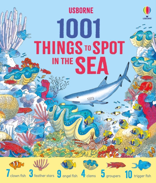 1001 Things to Spot in the Sea-9781836041948
