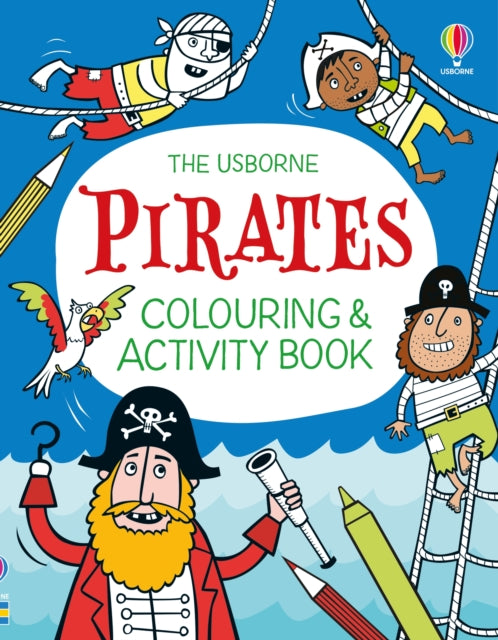 Pirates Colouring and Activity Book-9781836044130