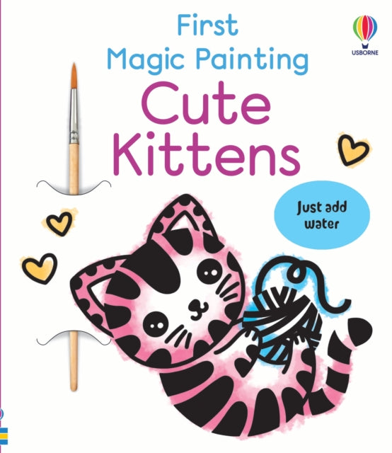 First Magic Painting Cute Kittens-9781836044154