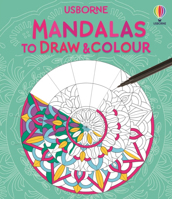 Mandalas to Draw and Colour-9781836045281