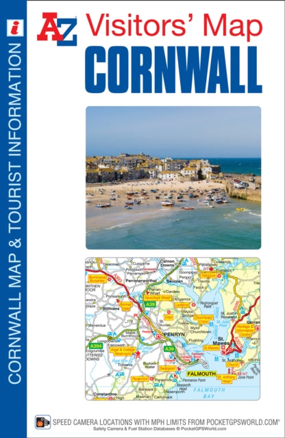 Cornwall Visitors Map-9781843489542