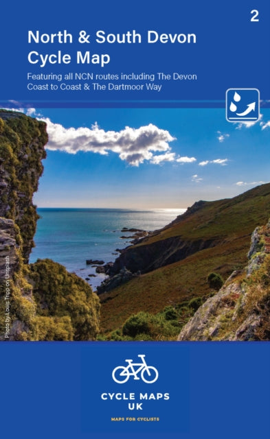 North and South Devon Cycle Map 2 : Including the Devon Coast to coast and The Dartmoor Way-9781904207771