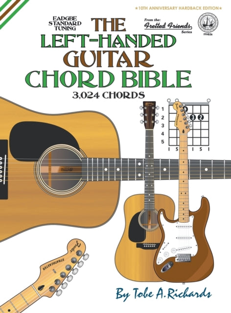 THE LEFT-HANDED GUITAR CHORD BIBLE: STAN-9781912087679