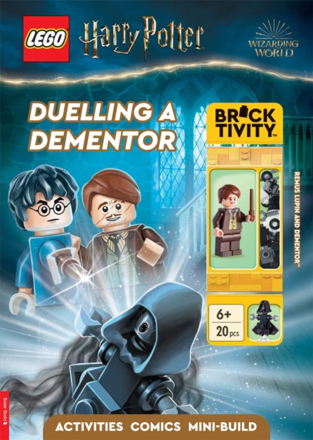 LEGO® Harry Potter™: Duelling a Dementor Activity Book (with Professor Remus Lupin minifigure and Dementor™ mini-build)-9781916763166